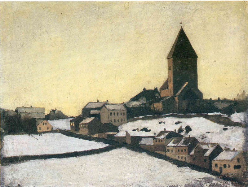 Old Aker Church by Edvard Munch — Oil Painting Reproduction