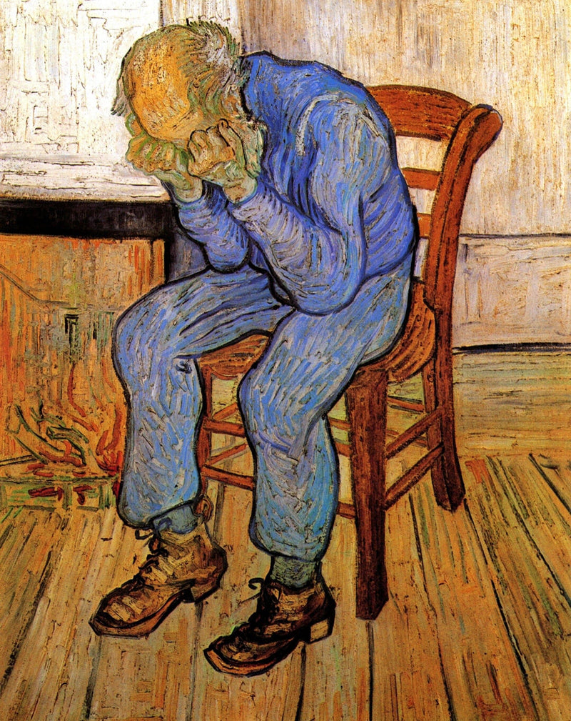 Old Man in Sorrow (On the Threshold of Eternity) by Vincent van Gogh — Oil Painting Reproduction