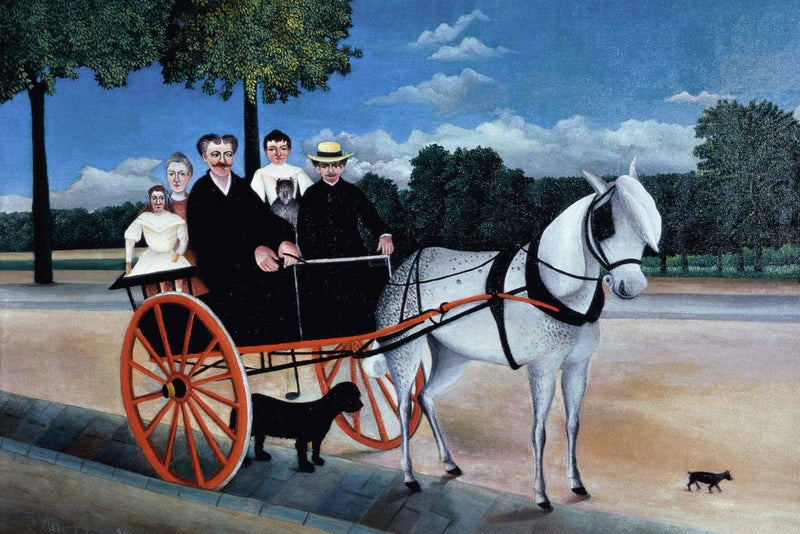 Old Man Juniet's Trap by Henri Rousseau — Oil Painting Reproduction