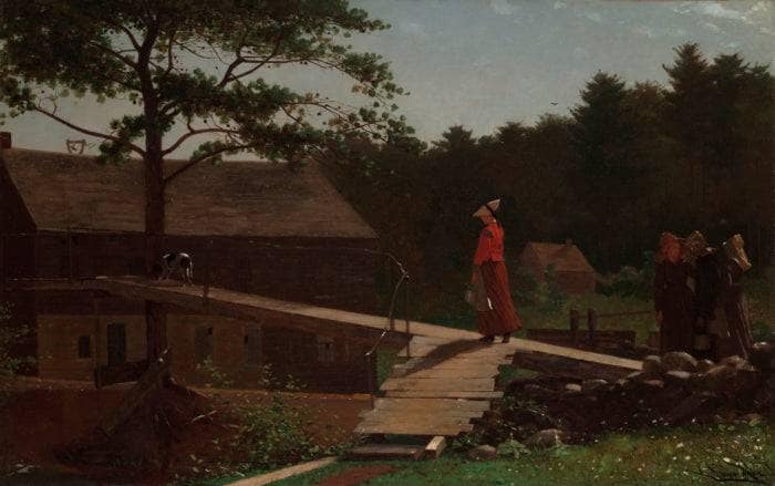 Old Mill (The Morning Bell) by Winslow Homer — Oil Painting Reproduction