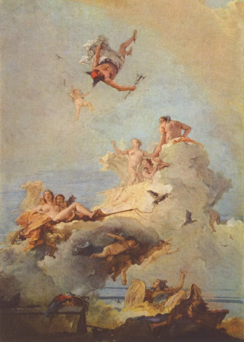 Olympus by Giovanni Battista Tiepolo — Oil Painting Reproduction