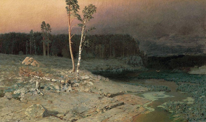 On a Valaam Island by Arkhyp Kuindzhi — Oil Painting Reproduction