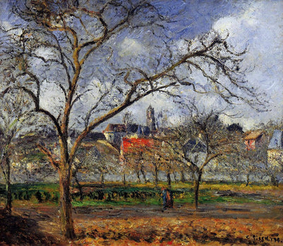 On Orchard in Pontoise in Winter in dining room