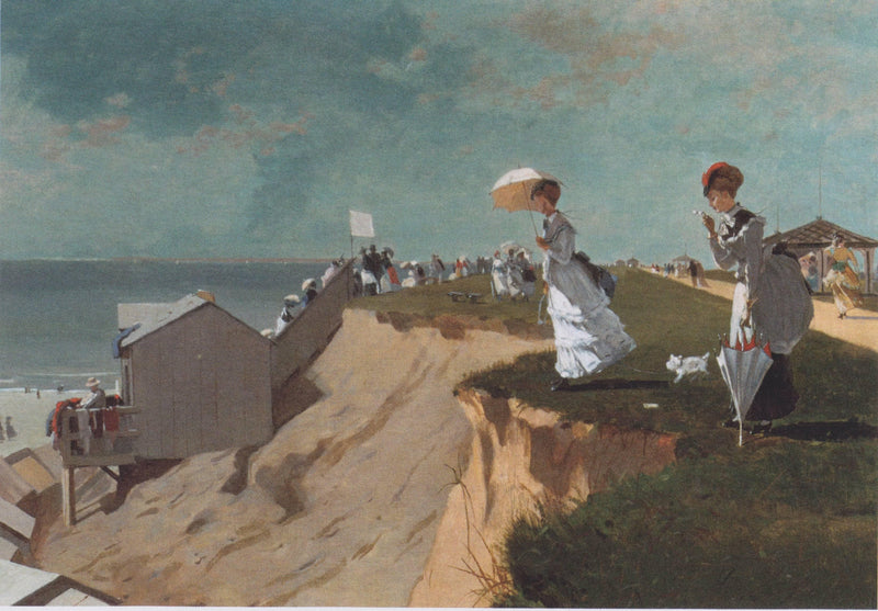 On the Beach, Long Branch, New Jersey by Winslow Homer — Oil Painting Reproduction