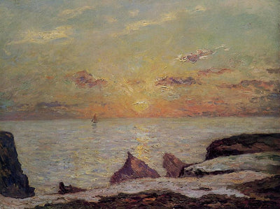 On the Cliffs of Belle Isle on Mer in apartment
