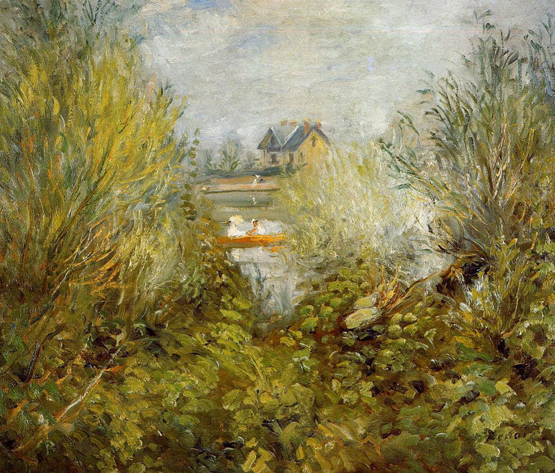 On the Seine, near Argenteuil by Pierre-Auguste Renoir — Oil Painting Reproduction