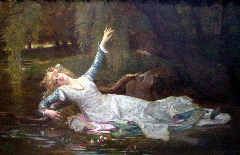 Ophelia by Alexandre Cabanel — Oil Painting Reproduction