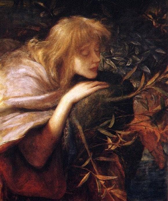Ophelia by George Frederick Watts — Oil Painting Reproduction