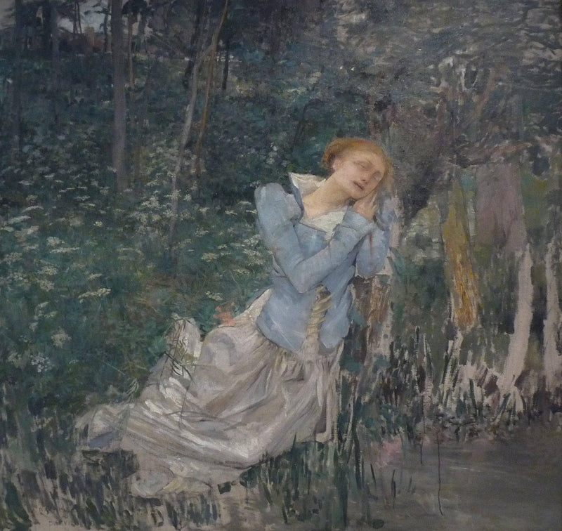 Ophelia by Jules Bastien-Lepage — Oil Painting Reproduction