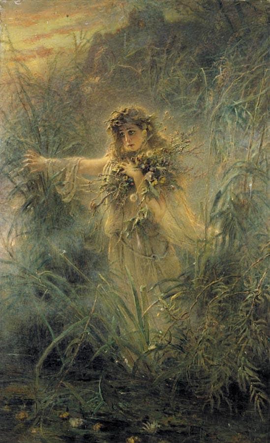 Ophelia by Konstantin Makovsky — Oil Painting Reproduction