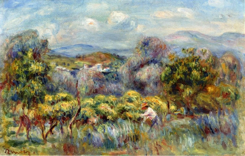 Orange Trees by Pierre-Auguste Renoir — Oil Painting Reproduction