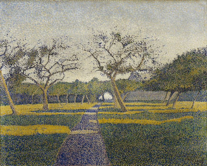 Orchard at La Louvière by Alfred William Finch — Oil Painting Reproduction