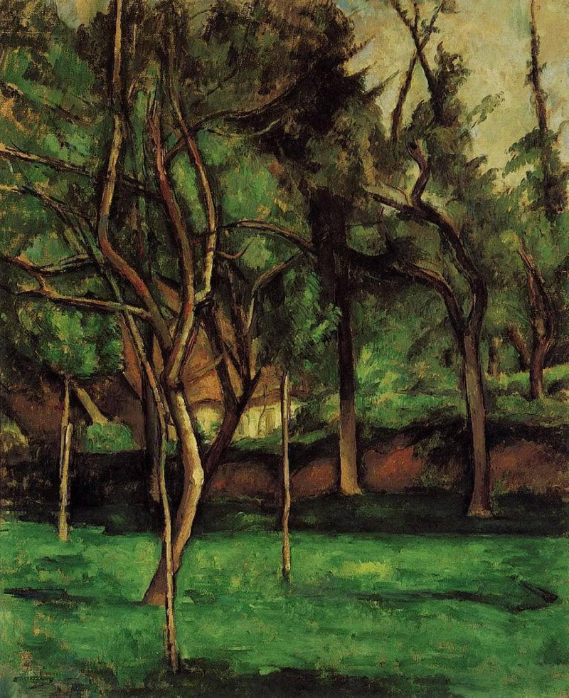 Orchard by Paul Cezanne — Oil Painting Reproduction
