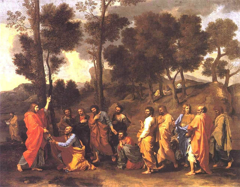 Ordination by Nicolas Poussin — Oil Painting Reproduction