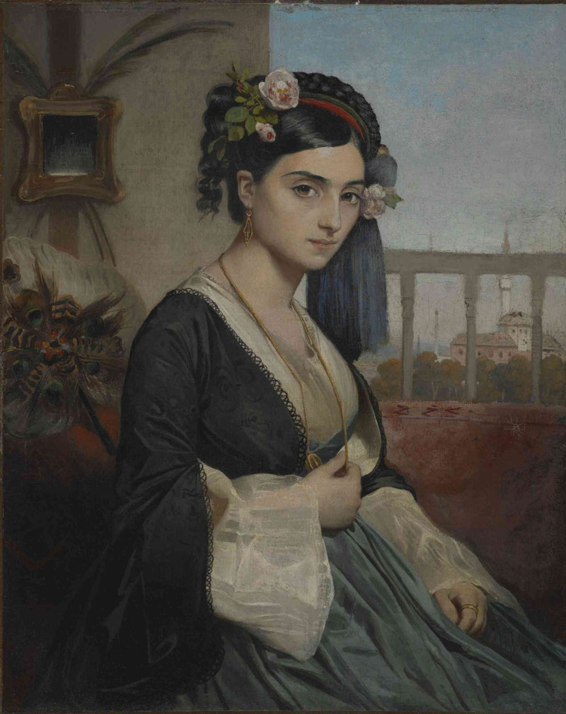 Oriental Lady by Charles Gleyre — Oil Painting Reproduction