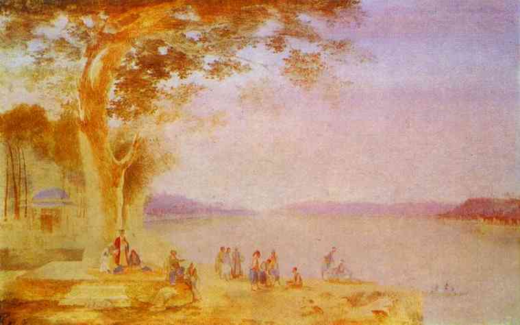 Oriental Landscape by Maxim Vorobiev — Oil Painting Reproduction