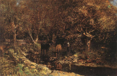 Osiery with Cows in apartment