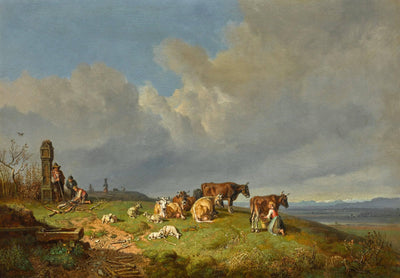 Out to Pasture in entryway