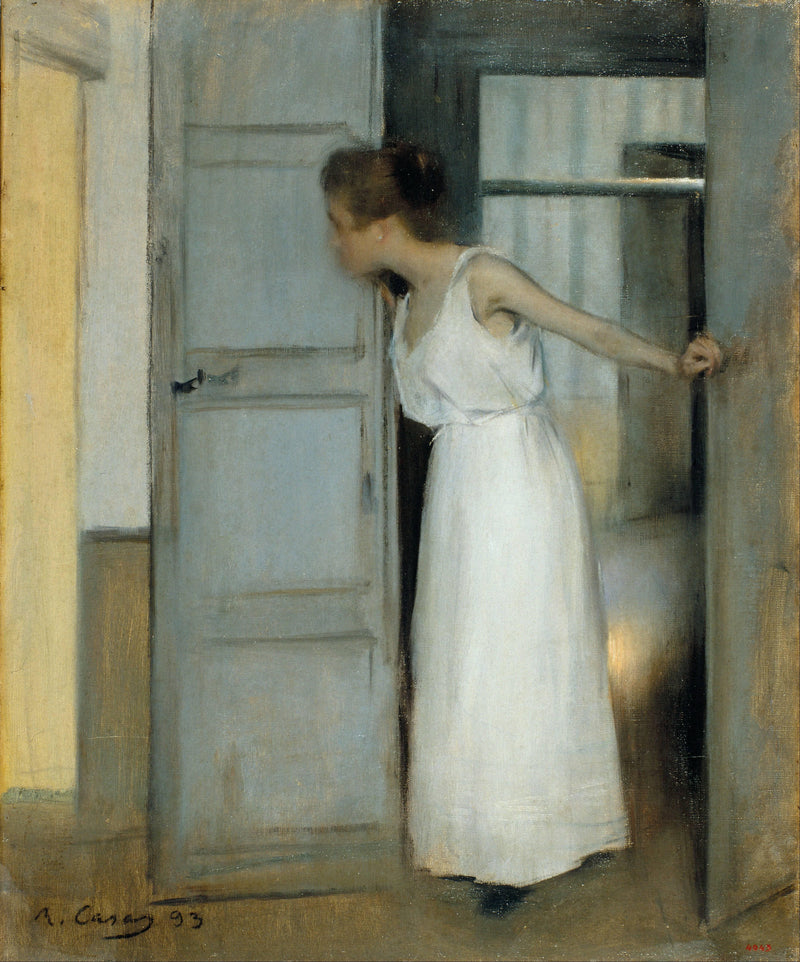 Over My Dead Body by Ramon Casas — Oil Painting Reproduction