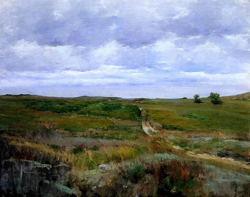 Over the Hills and Far Away by William Merritt Chase — Oil Painting Reproduction
