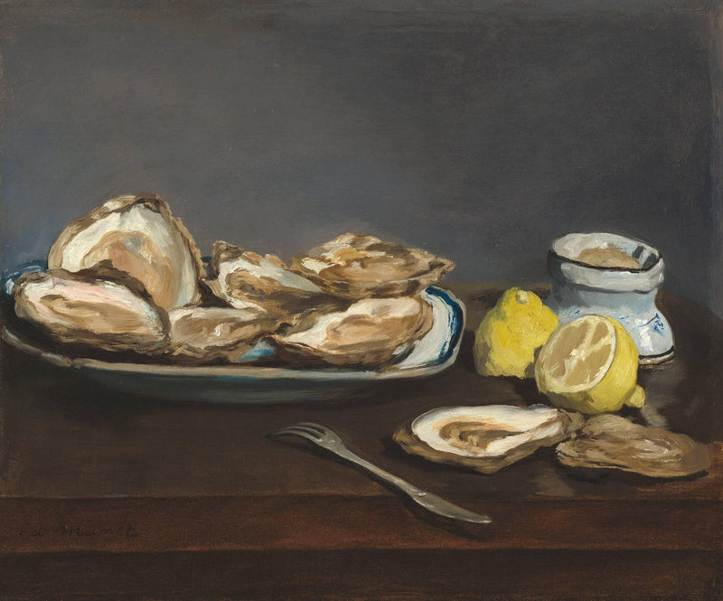 Oysters by Edouard Manet — Oil Painting Reproduction