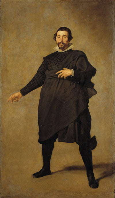 Pablo de Valladolid in hallway
