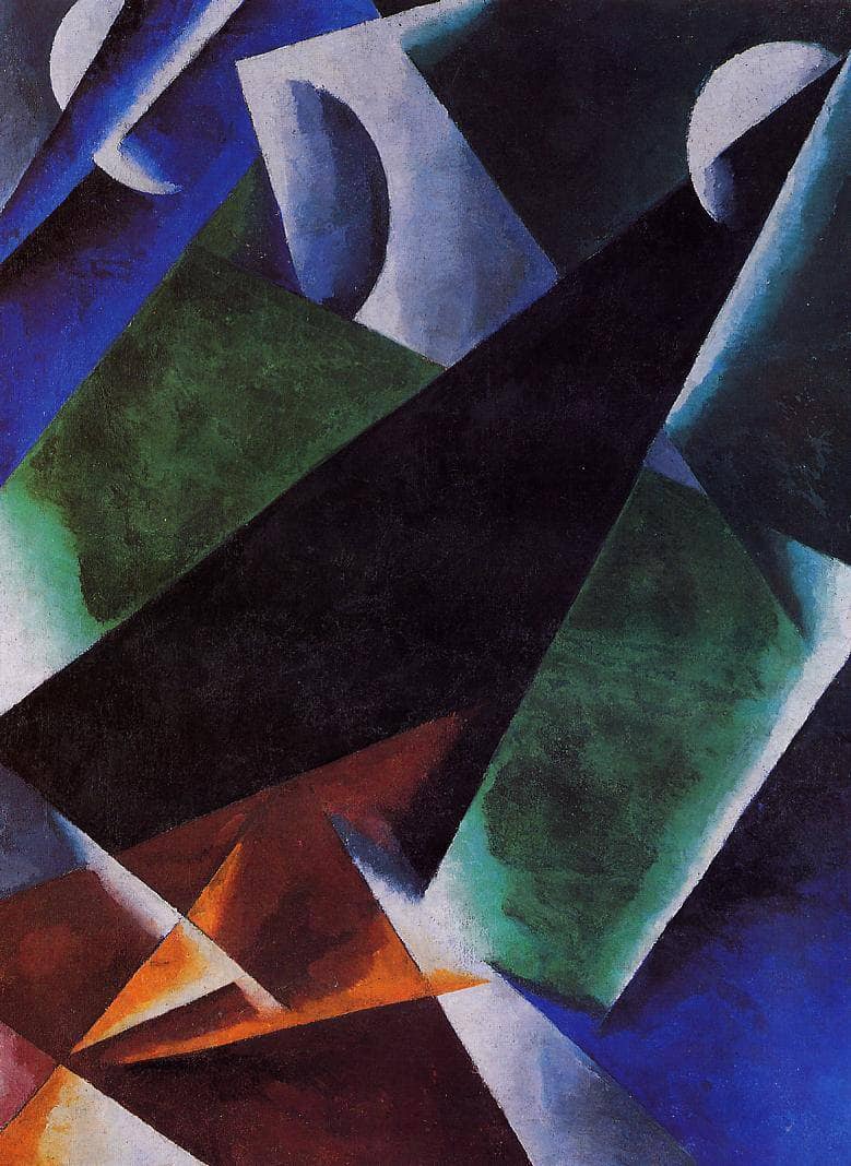 Painterly-Architectonic by Lyubov Popova — Oil Painting Reproduction