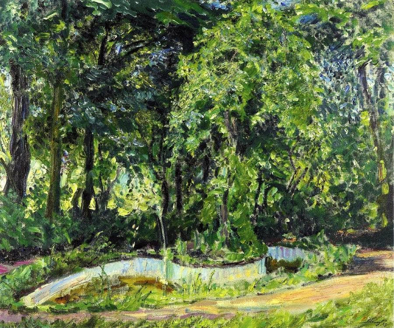 Park Landscape in the Palatinate by Max Slevogt — Oil Painting Reproduction