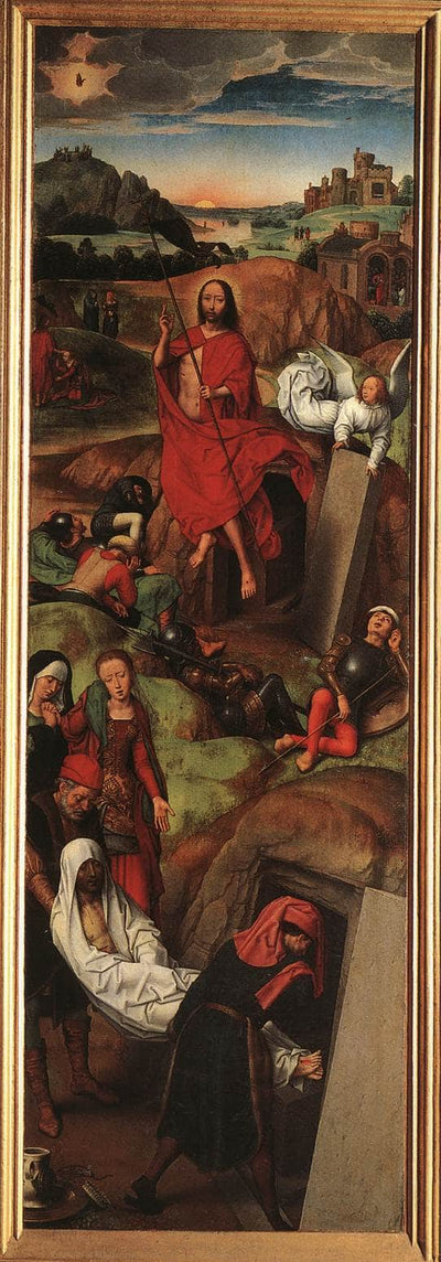 Passion (Greverade) Altarpiece (right wing) in hallway