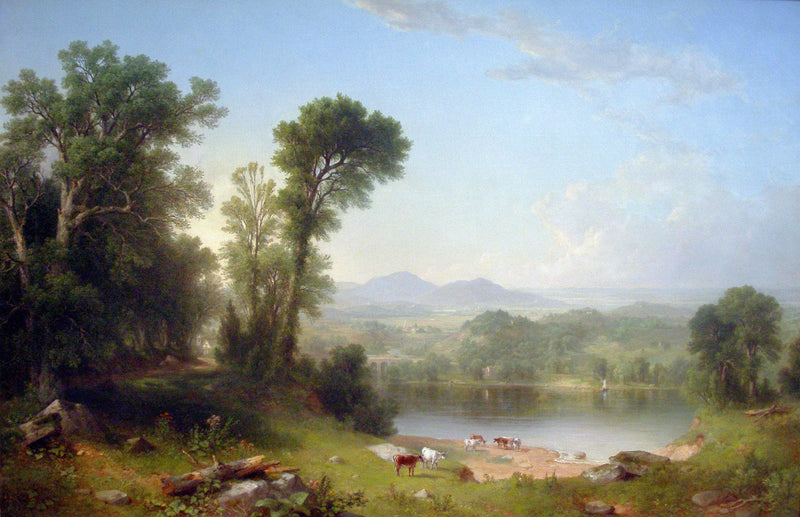 Pastoral Landscape by Asher Brown Durand — Oil Painting Reproduction