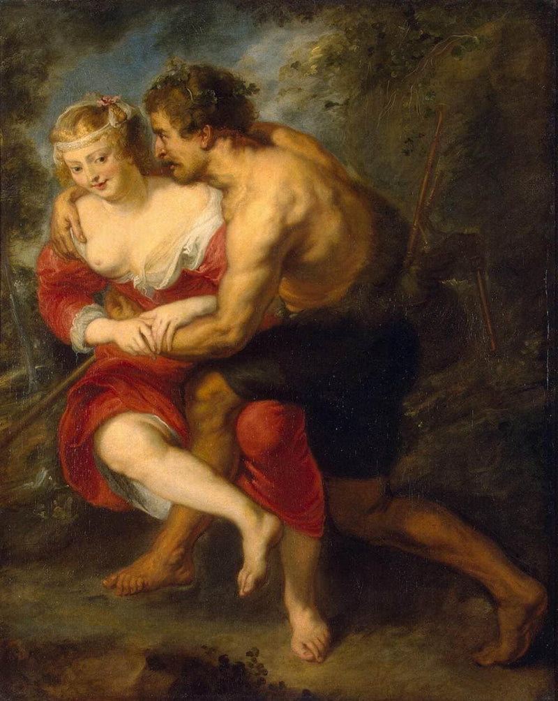 Pastoral Scene by Peter Paul Rubens — Oil Painting Reproduction