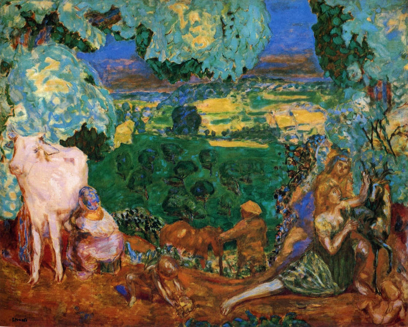 Pastoral Symphony by Pierre Bonnard — Oil Painting Reproduction