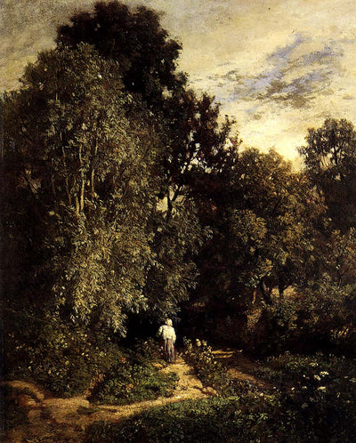 Path in a Small Wood in entryway