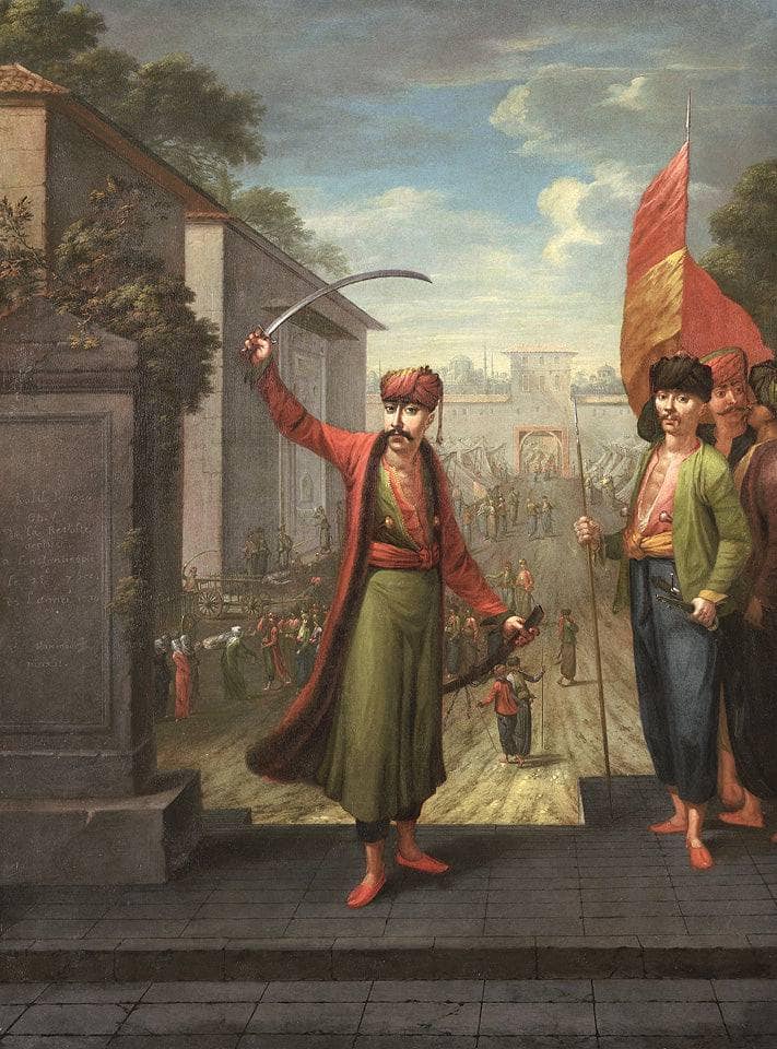 Patrona Halil by Jean Baptiste Vanmour — Oil Painting Reproduction