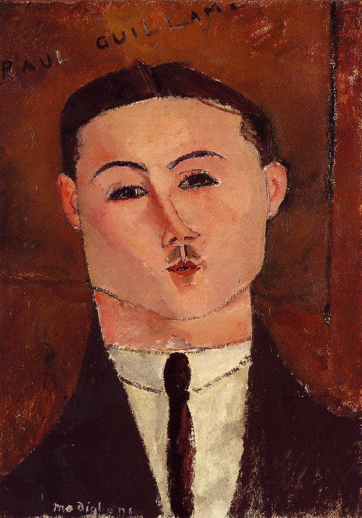 Paul Guillaume by Amedeo Modigliani — Oil Painting Reproduction