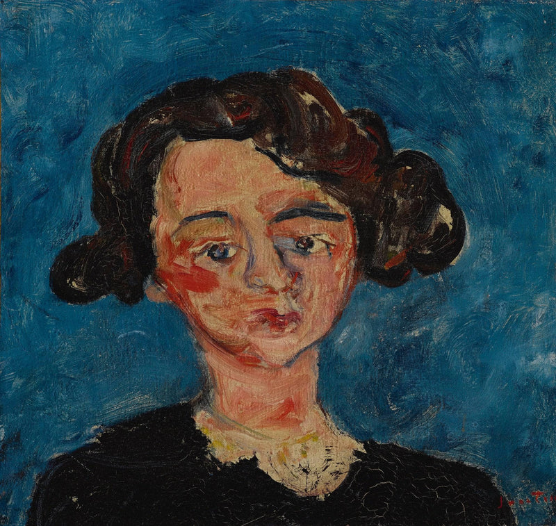 Paulette Jourdain by Chaim Soutine — Oil Painting Reproduction