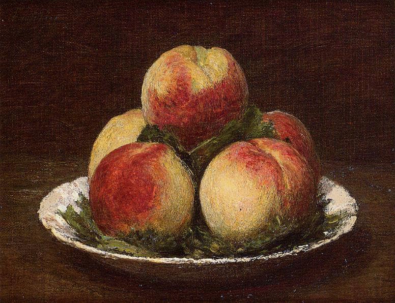 Peaches by Henri Fantin-Latour — Oil Painting Reproduction