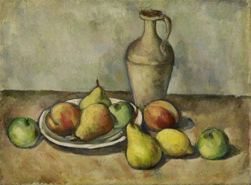 Pears, Peaches, and Pitcher by Arshile Gorky — Oil Painting Reproduction