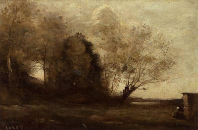 Peasant Girl near a Cabin in apartment