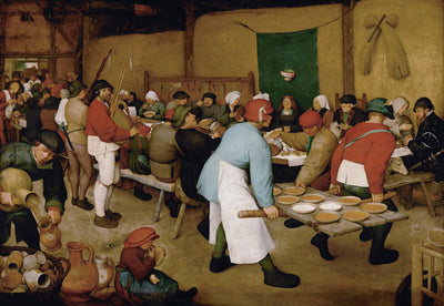 Peasant Wedding in apartment