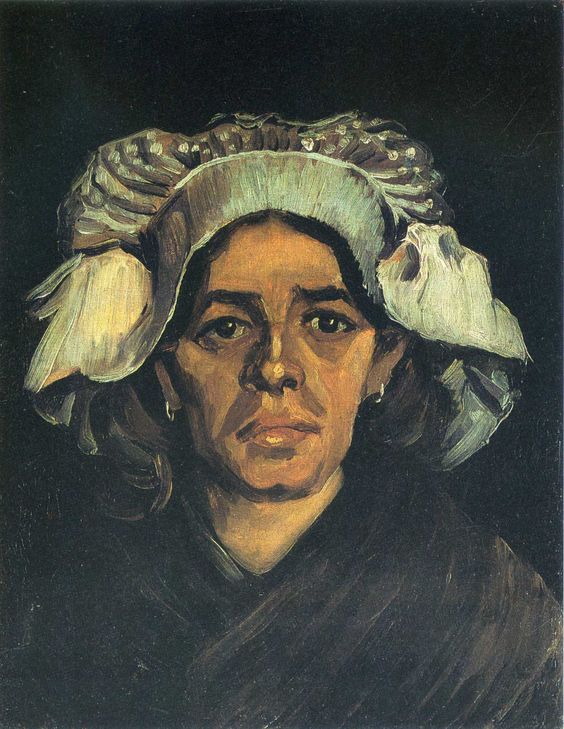 Peasant Woman, Portrait of Gordina de Groot by Vincent van Gogh — Oil Painting Reproduction
