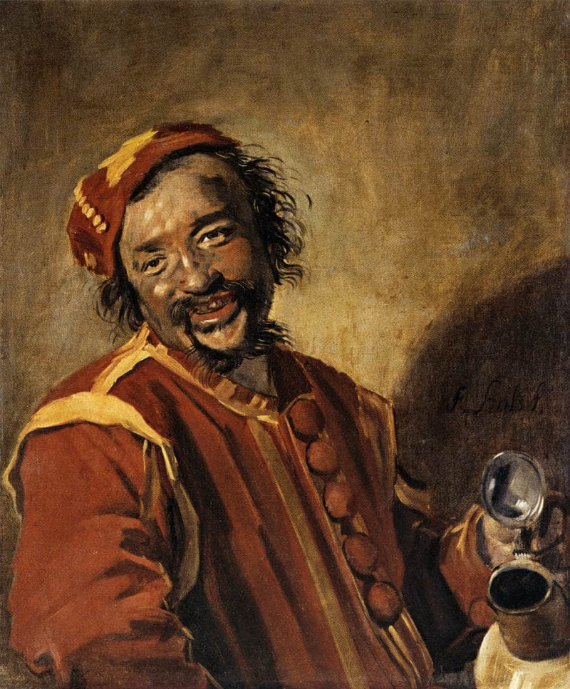 Peeckelhaering (The Jolly Reveller) by Frans Hals — Oil Painting Reproduction