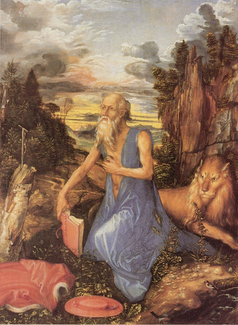 Penitent Jerome by Albrecht Durer — Oil Painting Reproduction