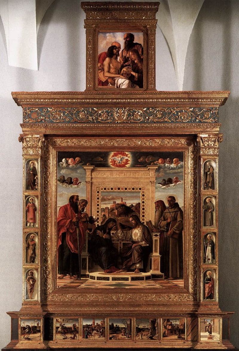Pesaro Altarpiece by Giovanni Bellini — Oil Painting Reproduction