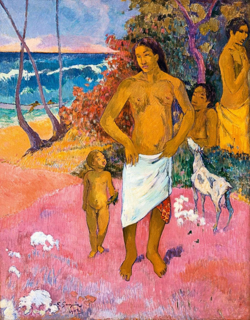 Bathers by Paul Gauguin — Oil Painting Reproduction