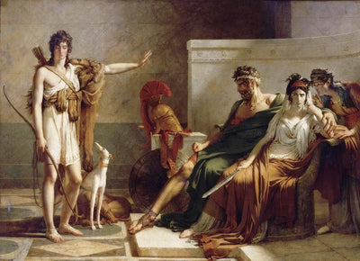 Phaedra and Hippolytus in dining room