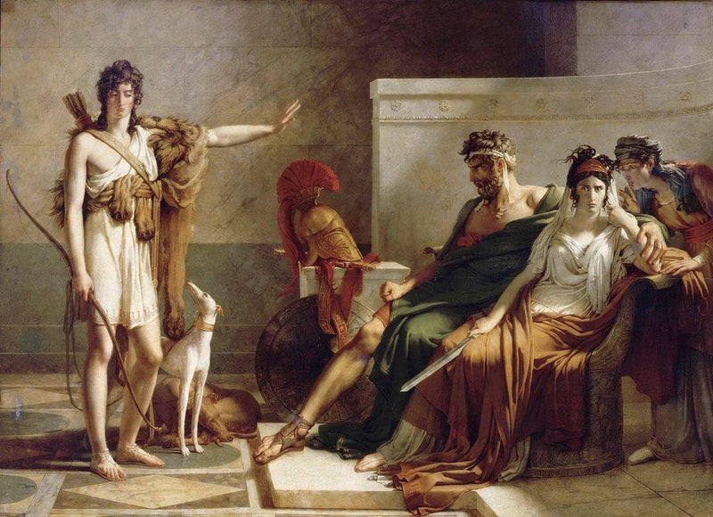 Phaedra and Hippolytus by Pierre-Narcisse Guerin — Oil Painting Reproduction