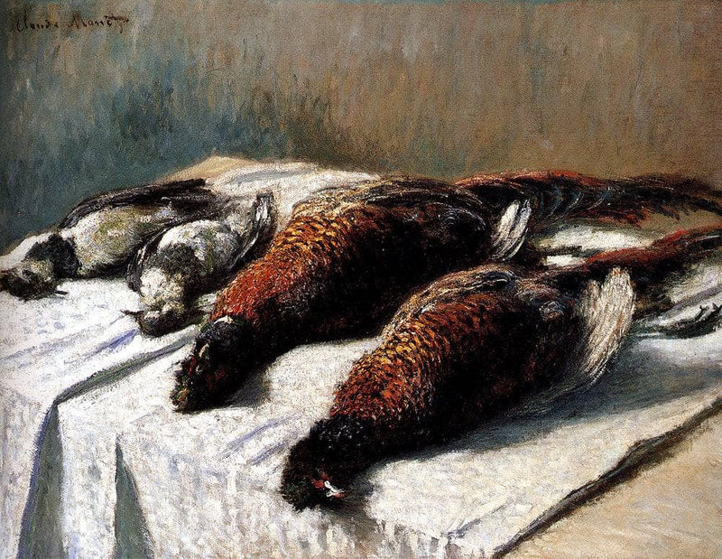 Pheasants And Plovers by Claude Monet — Oil Painting Reproduction