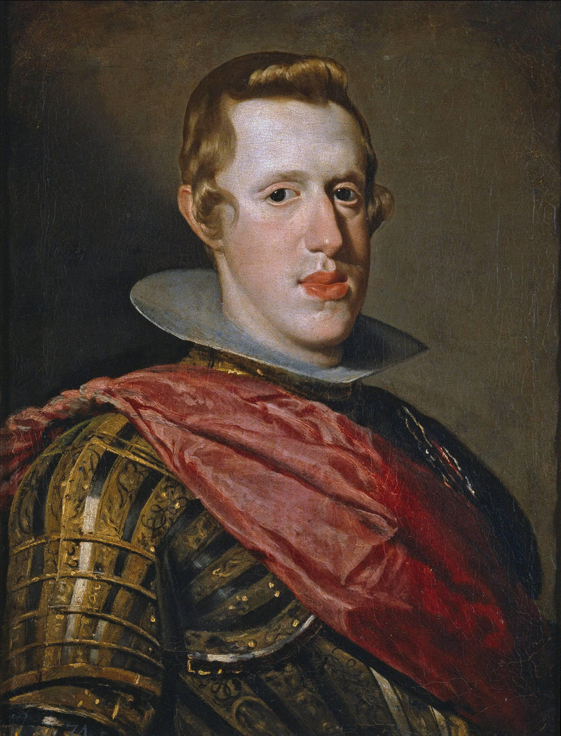 Philip IV in Armor by Diego Velazquez — Oil Painting Reproduction