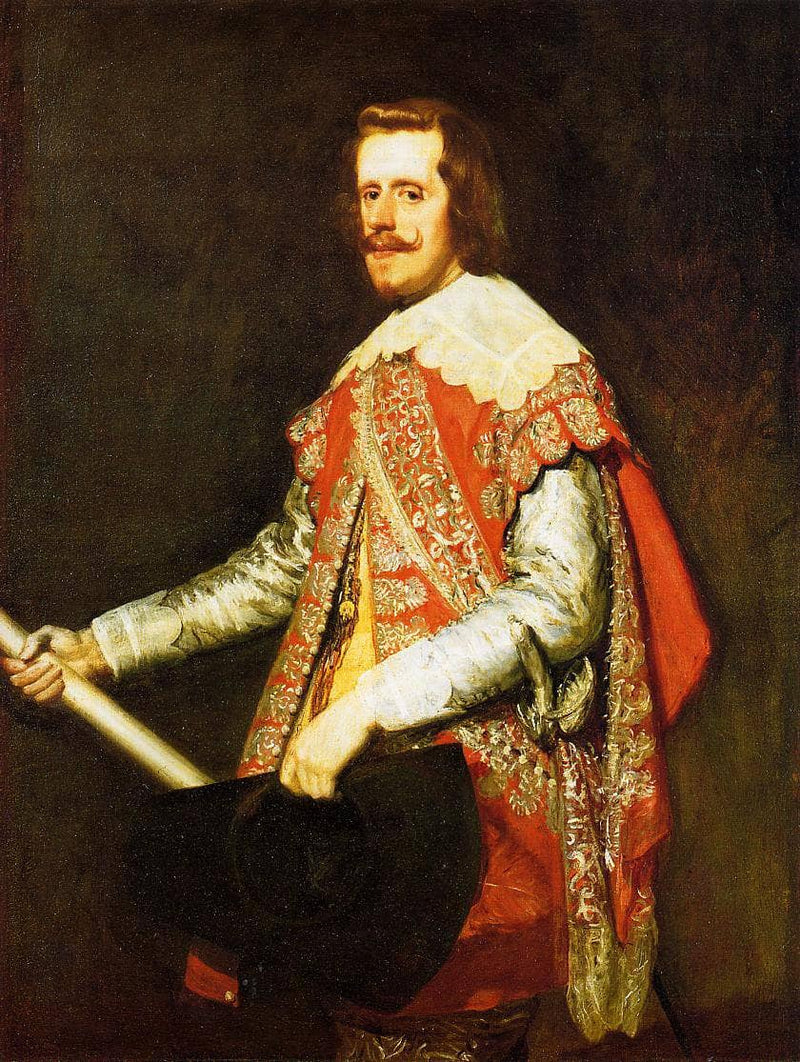 Philip IV, King of Spain by Diego Velazquez — Oil Painting Reproduction